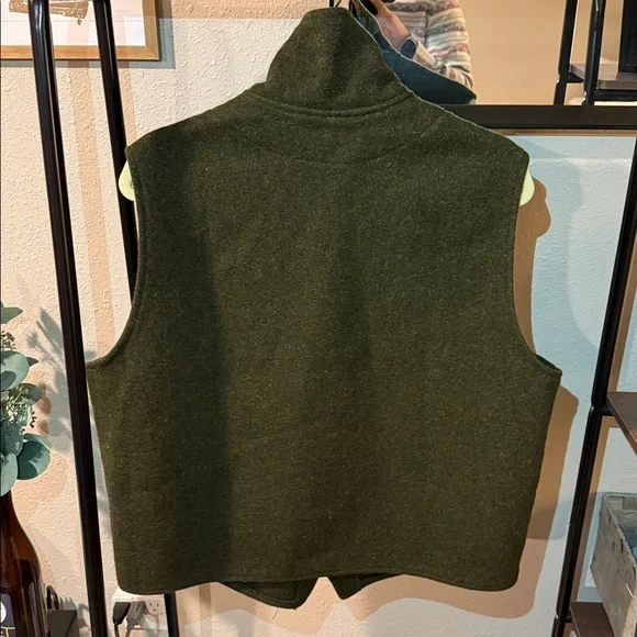 Vintage Filson Mackinaw Wool Western Vest (xl, dark green) - Picture 3 of 13